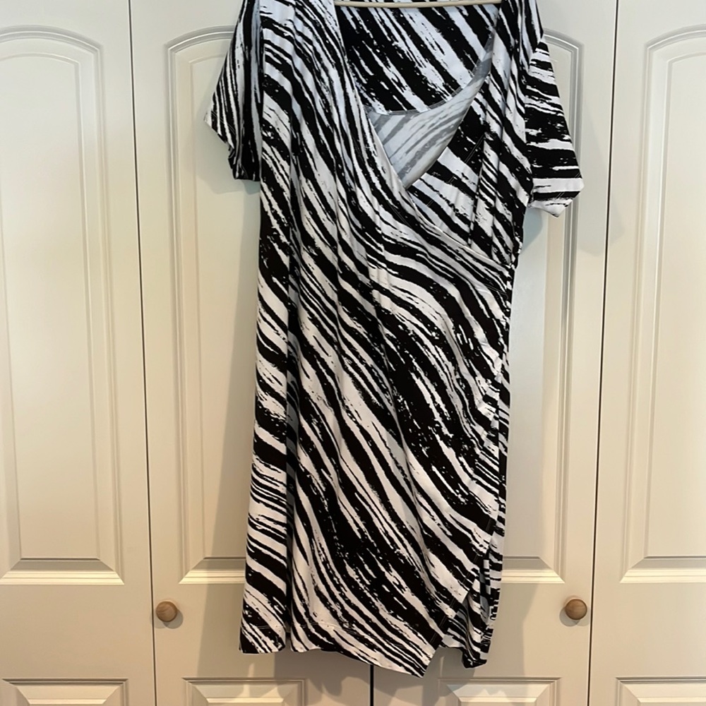 Soft Surroundings 2x faux wrap dress